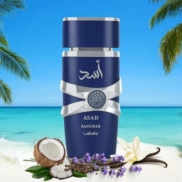 Lattafa Asad Zanzibar 100ml Eau De Parfum Spray - Image 3