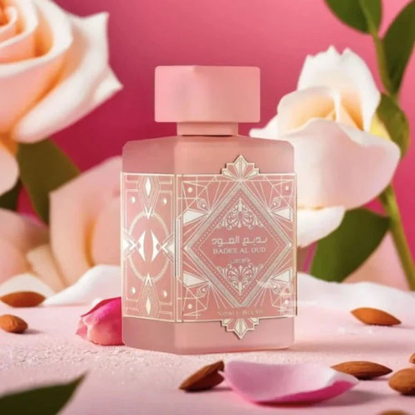 Lattafa Bade'e Al Oud Noble Blush 100ml Eau De Parfum Spray - Image 3