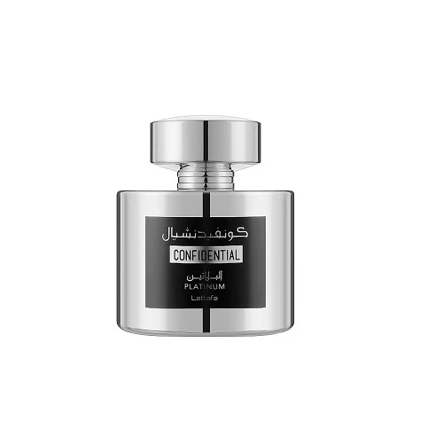 Lattafa Confidential Platinum 100ml Eau De Parfum Spray - Image 2