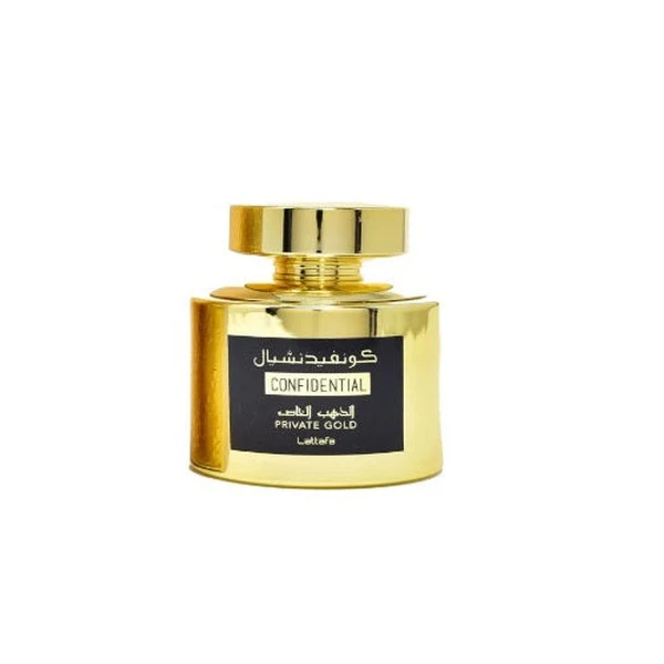 Lattafa Confidential Private Gold 100ml Eau De Parfum Spray - Image 2