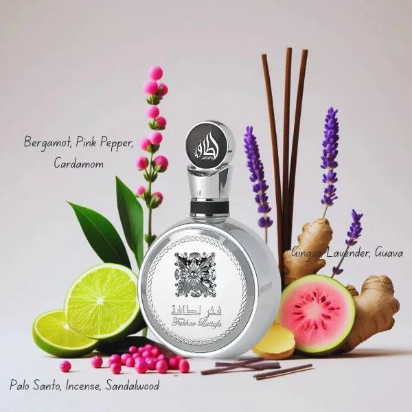 Lattafa Fakhar Platin 100ml Eau De Parfum Spray - Image 3