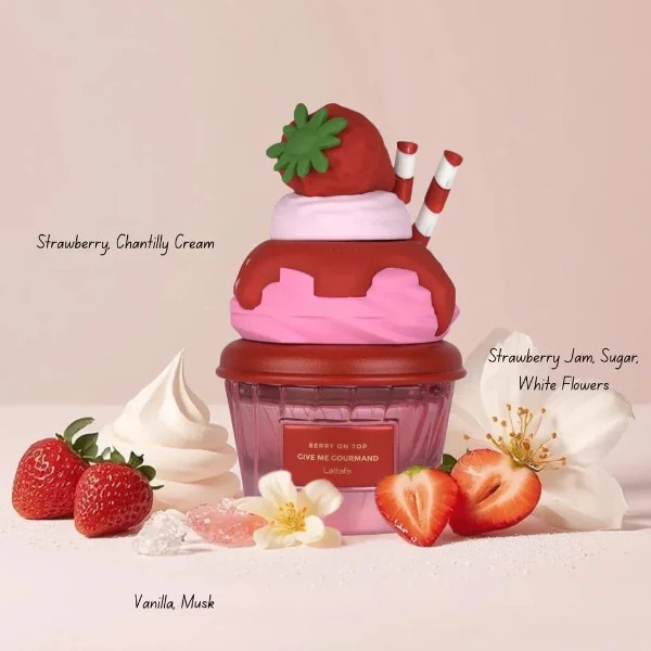Lattafa Give Me Gourmand Berry On Top 75ml Eau De Parfum Spray - Image 3