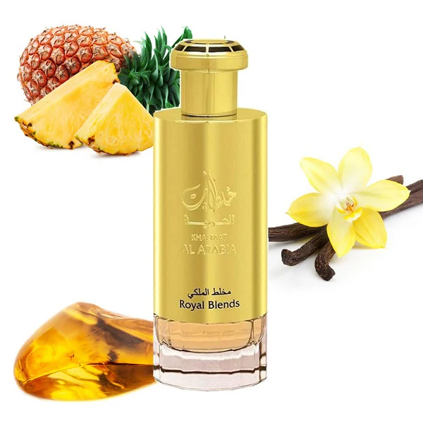 Lattafa Khaltaat Al Arab Royal Blends 100ml Eau De Parfum Spray - Image 3