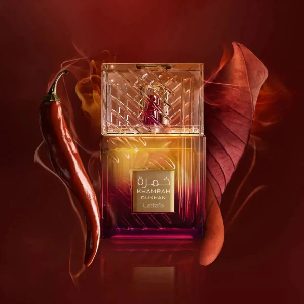 Lattafa Khamrah Dukhan 100ml Eau De Parfum Spray - Image 3