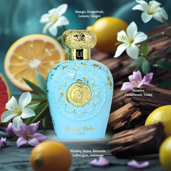 Lattafa Opulent Dubai 100ml Eau De Parfum Spray - Image 4