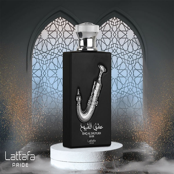Lattafa Pride Ishq Al Shuyukh Sliver 100ml Eau De Parfum Spray - Image 3
