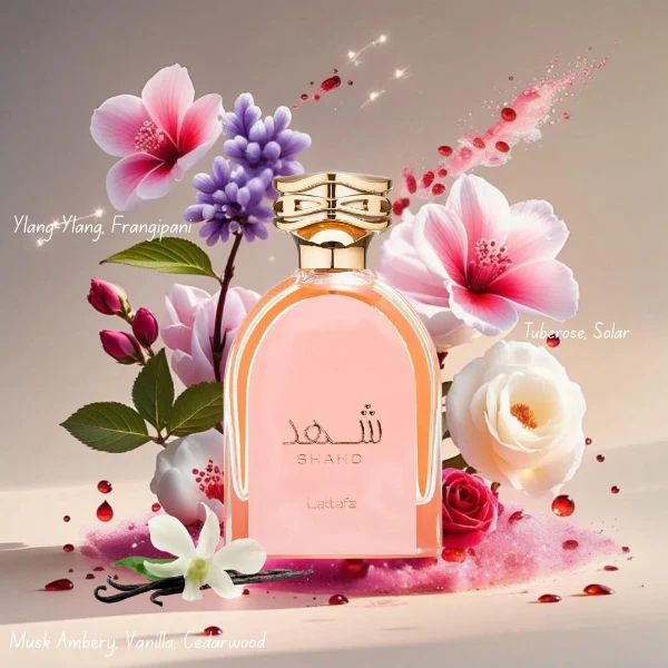 Lattafa Shahd 100ml Eau De Parfum Spray - Image 3