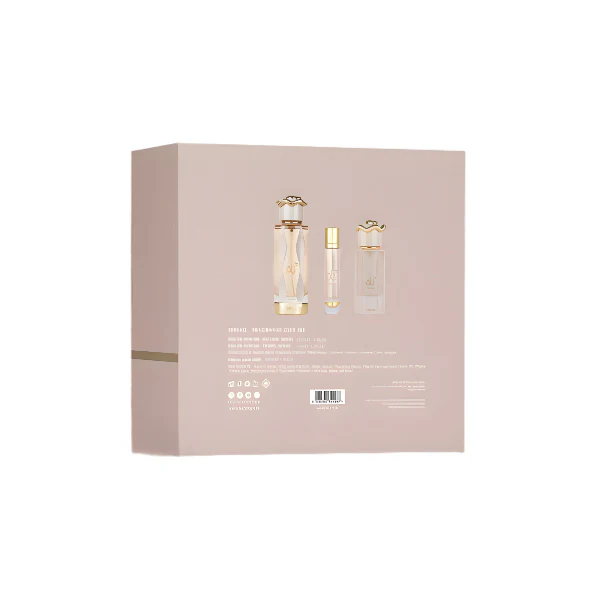 Lattafa Teriaq 100ml EDP Spray + 12ml EDP Travel Spray + 50ml Hair Mist Gift Set - Image 3