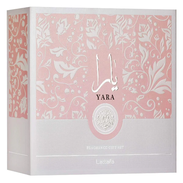 Lattafa Yara 100ml EDP Spray + 12ml EDP Travel Spray + 50ml Hair Mist Gift Set - Image 2