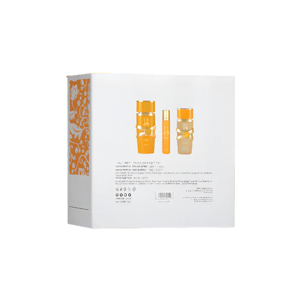 Lattafa Yara Tous 100ml EDP Spray  + 12ml Travel EDP Spray + 50ml Hair Mist  Gift Set - Image 3