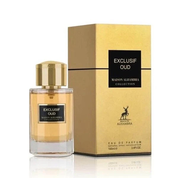 Maison Alhambra Exclusif Oud 100ml Eau De Parfum Spray