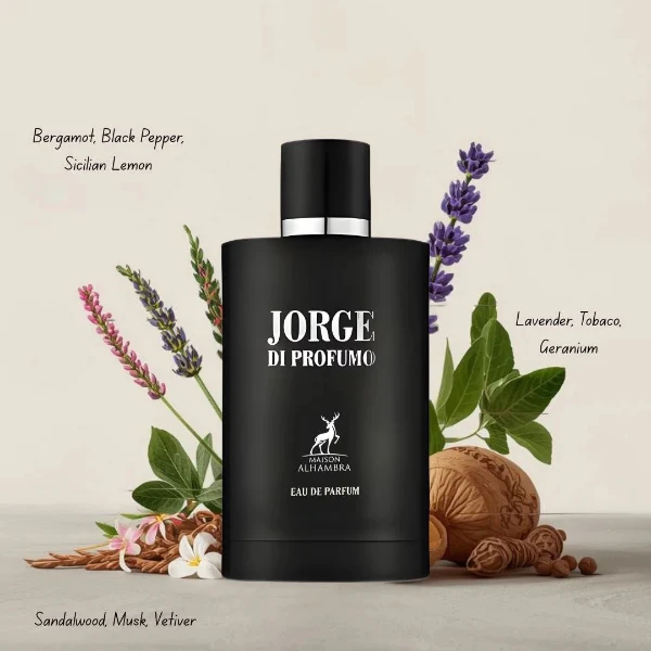 Maison Alhambra Jorge Di Profumo 100ml Eau De Parfum Spray - Image 4