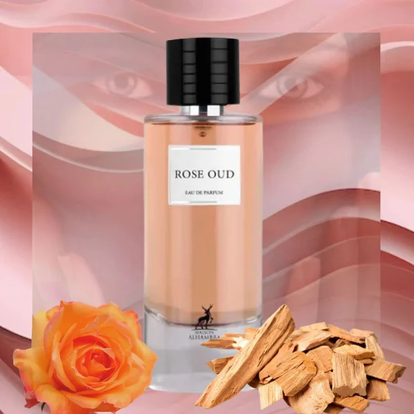 Maison Alhambra Rose Oud 100ml Eau De Parfum Spray - Image 3