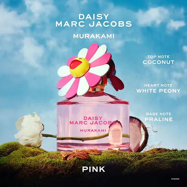 Marc Jacobs Daisy Murakami Pink 50ml Eau De Parfum Spray - Image 3