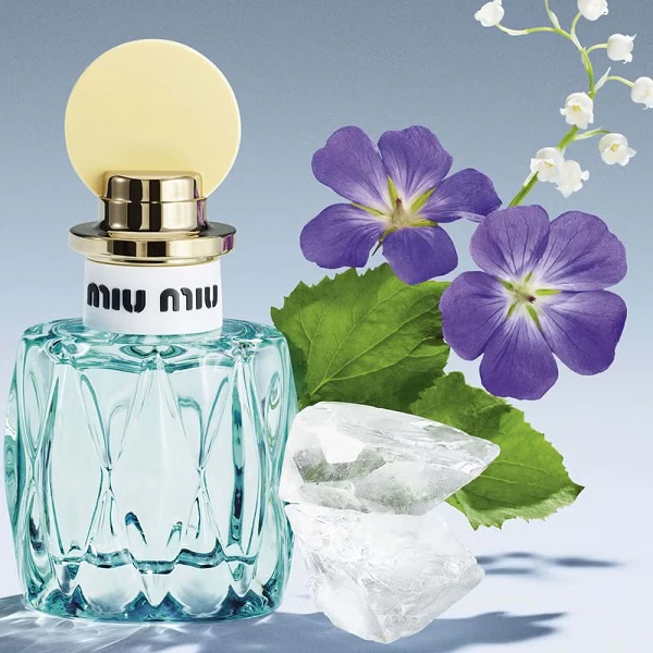 Miu Miu L'eau Bleue 50ml Eau De Parfum Spray - Image 3
