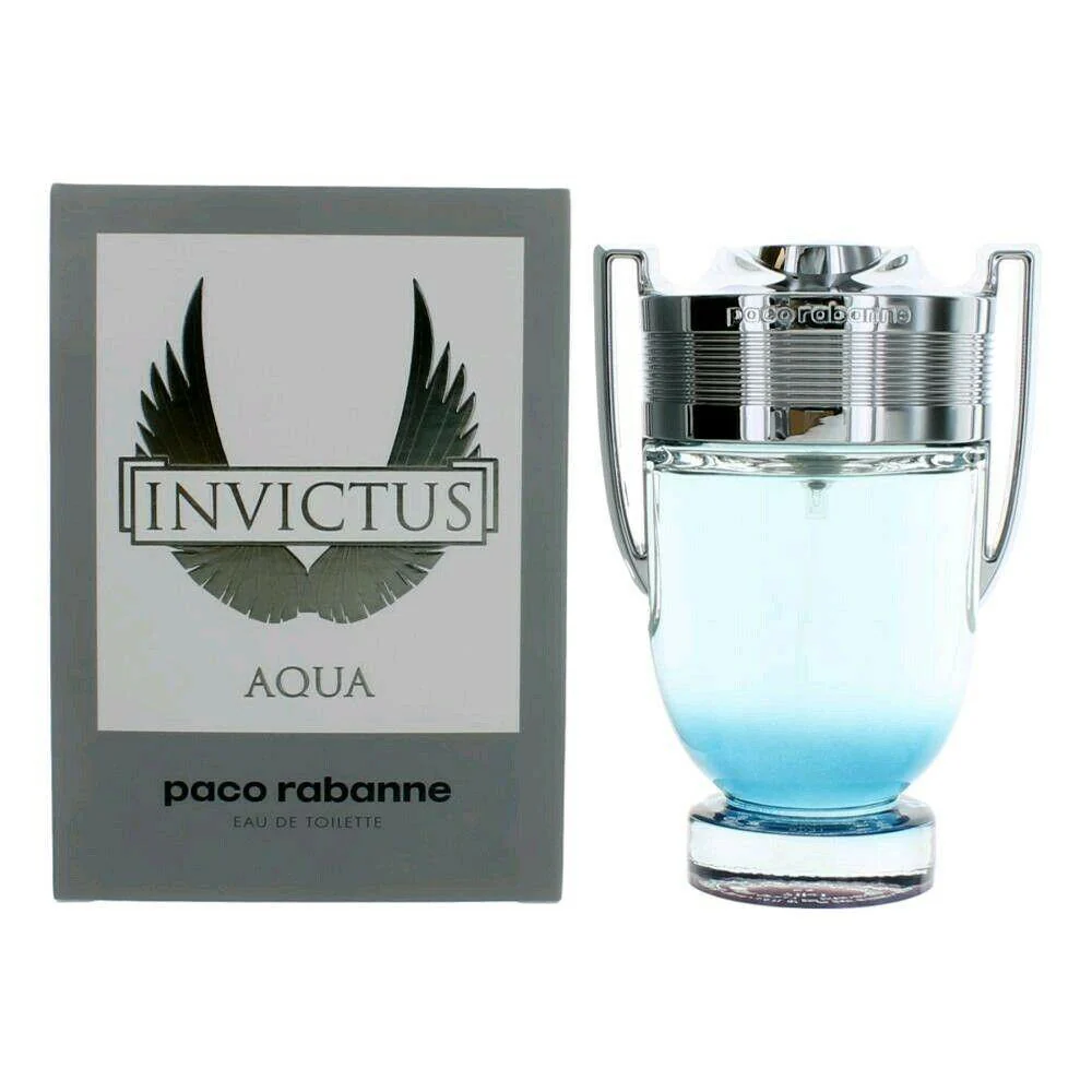 PACO RABANNE INVICTUS AQUA 100ML EAU DE TOILETTE SPRAY BRAND NEW & SEALED