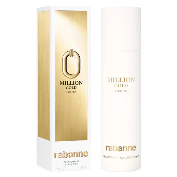 Paco Rabanne Million Gold 150ml Deodorant Spray