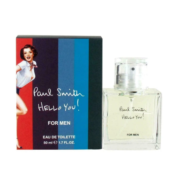 PAUL SMITH HELLO YOU! FOR MEN 50ML EAU DE TOILETTE SPRAY BRAND NEW & SEALED