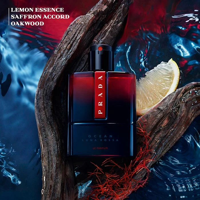 Prada Luna Rossa Ocean 100ml Le Parfum Refillable Spray - Image 3