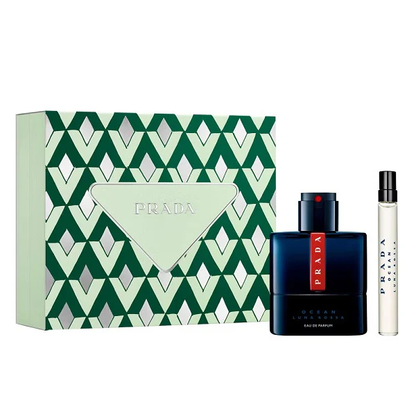 Prada Luna Rossa Ocean 50ml EDP Spray + 10ml EDP Spray Gift Set 2025