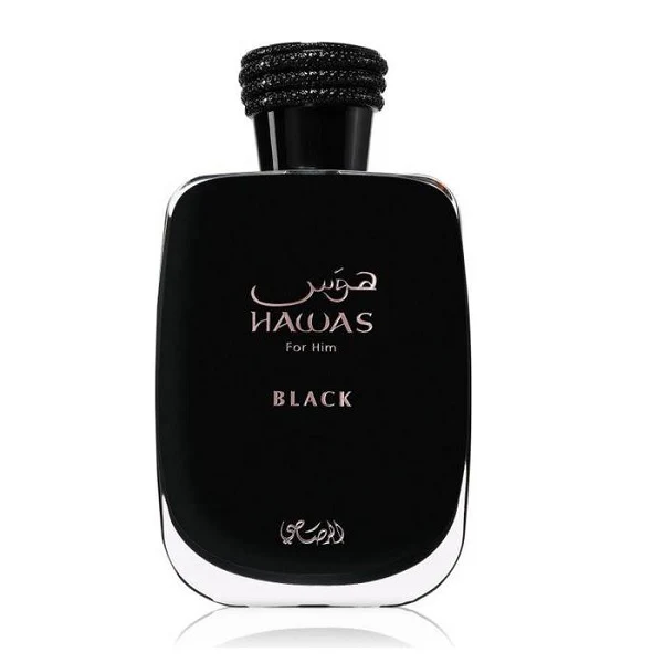 Rasasi Hawas Black For Him 100ml Eau De Parfum Spray - Image 2