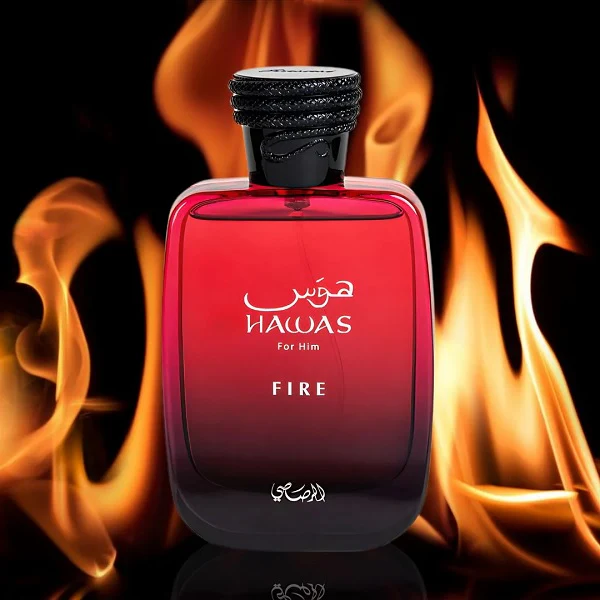 Rasasi Hawas Fire For Him 100ml Eau De Parfum Spray - Image 3