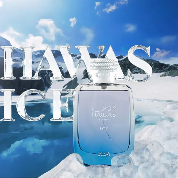 Rasasi Hawas Ice For Him 100ml Eau De Parfum Spray - Image 3