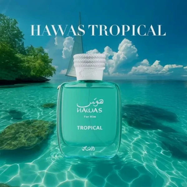 Rasasi Hawas Tropical 100ml Eau De Parfum Spray - Image 3
