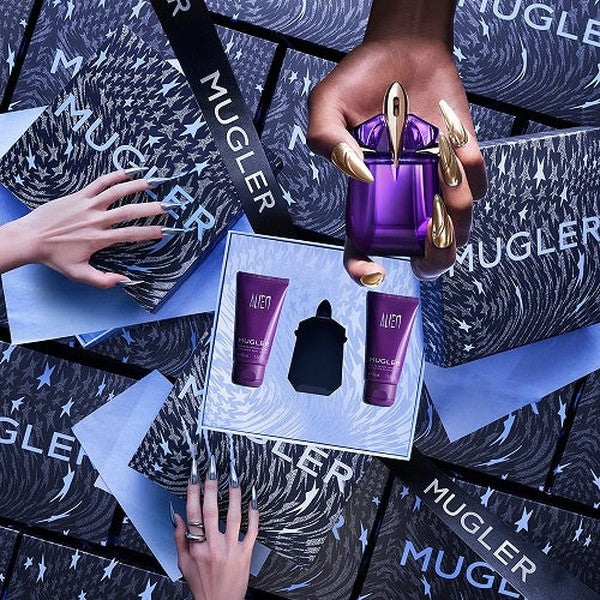 Thierry Mugler Alien 30ml EDP Spray + 50ml Body Lotion + 50ml Shower Milk Gift Set 2024 - Image 2