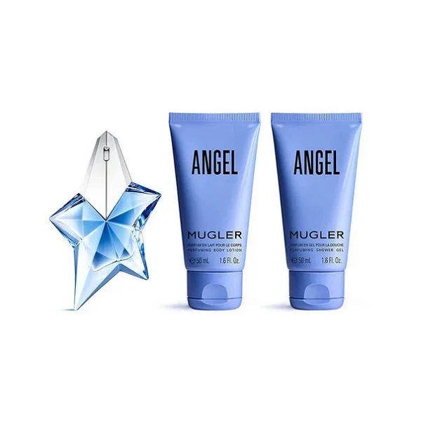 Thierry Mugler Angel 25ml EDP Spray +  50ml Shower Gel + 50ml Body Lotion Gift Set 2025 - Image 2