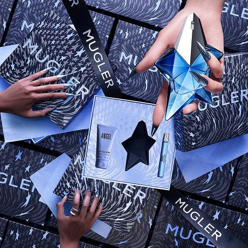 Thierry Mugler Angel 50ml EDP Spray + 10ml EDP Spray + 50ml Body Lotion Gift Set 2024 - Image 2