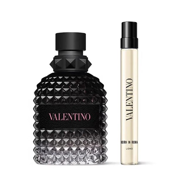 Valentino Uomo Born In Roma 50ml EDT Spray + 10ml EDT Gift Set 2025 - Image 2