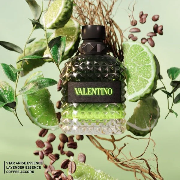 Valentino Uomo Born In Roma Green Stravaganza 100ml Eau De Toilette Spray - Image 3
