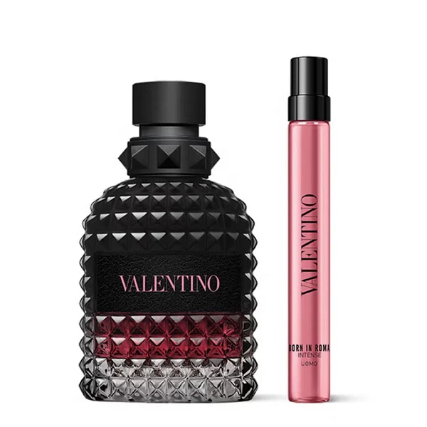 Valentino Uomo Born In Roma Intense 50ml EDP Spray + 10ml EDP Gift Set 2025 - Image 2