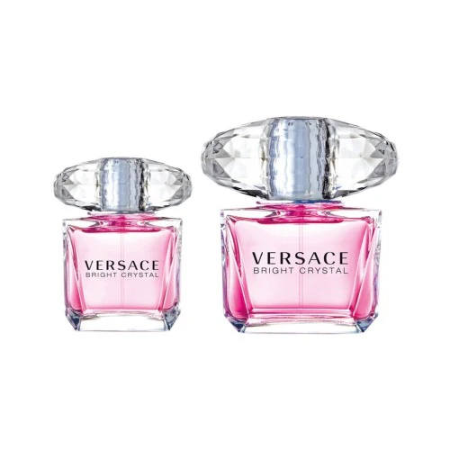 Versace Bright Crystal 90ml Eau De Toilette Spray + 30ml Eau De Toilette Spray Gift Set 2023 - Image 2