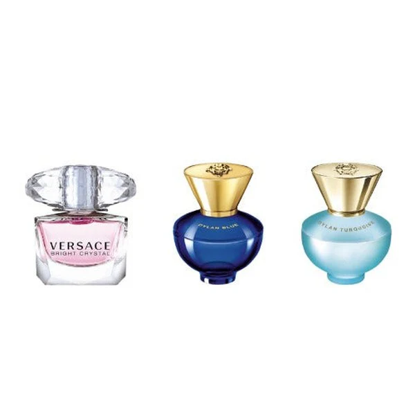 Versace Women's 3 x 5ml Miniature Gift Set 2022 - Image 2
