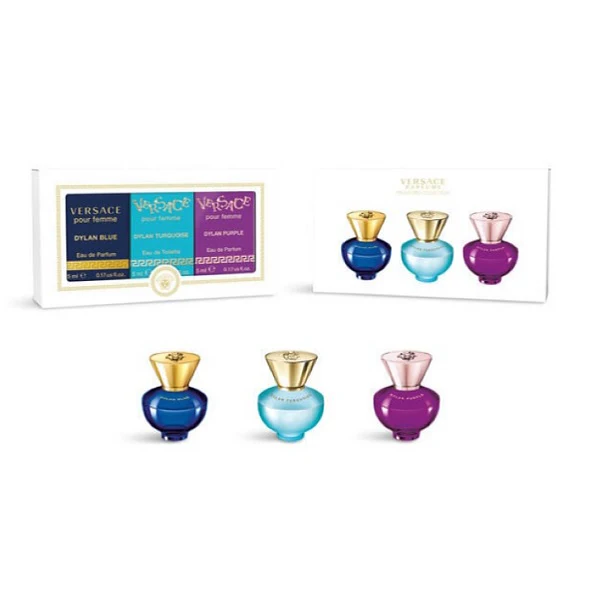 Versace Women's 3 x 5ml Miniature Gift Set 2025