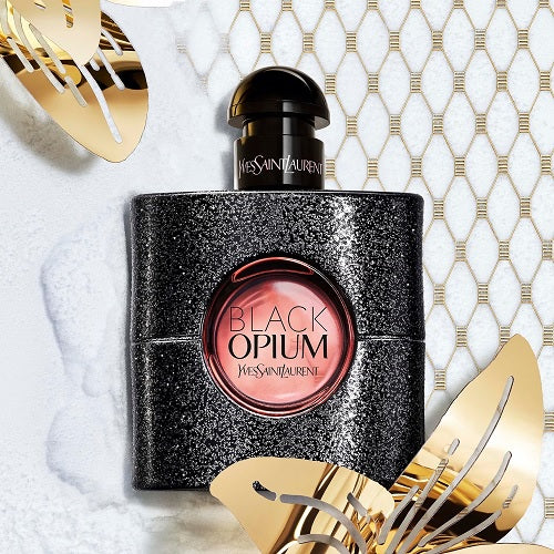 Yves Saint Laurent Black Opium 90ml EDP Spray + 10ml EDP Spray + 1.3g Lipstick Gift Set 2024 - Image 3