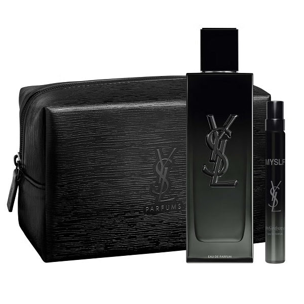 Yves Saint Laurent Myslf 100ml EDP Spray + 10ml EDP + Pouch Gift Set 2025 - Image 2