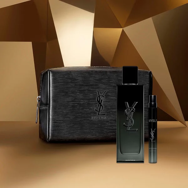 Yves Saint Laurent Myslf 100ml EDP Spray + 10ml EDP + Pouch Gift Set 2025 - Image 3